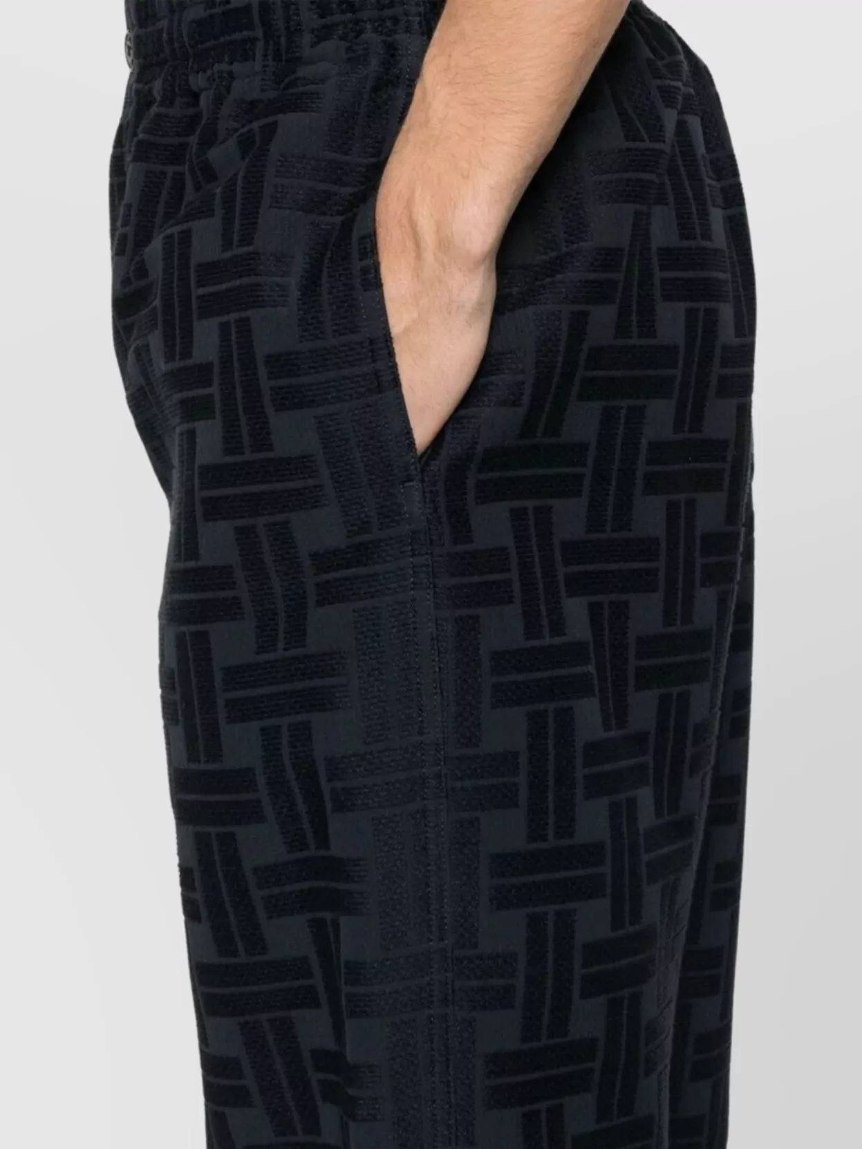 Kenzo Patterned Relaxed Fit Jogging Trousers With Pockets