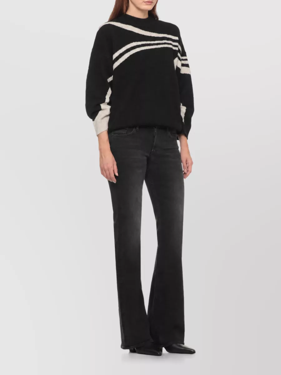 Mother Straight-Leg Denim Jeans