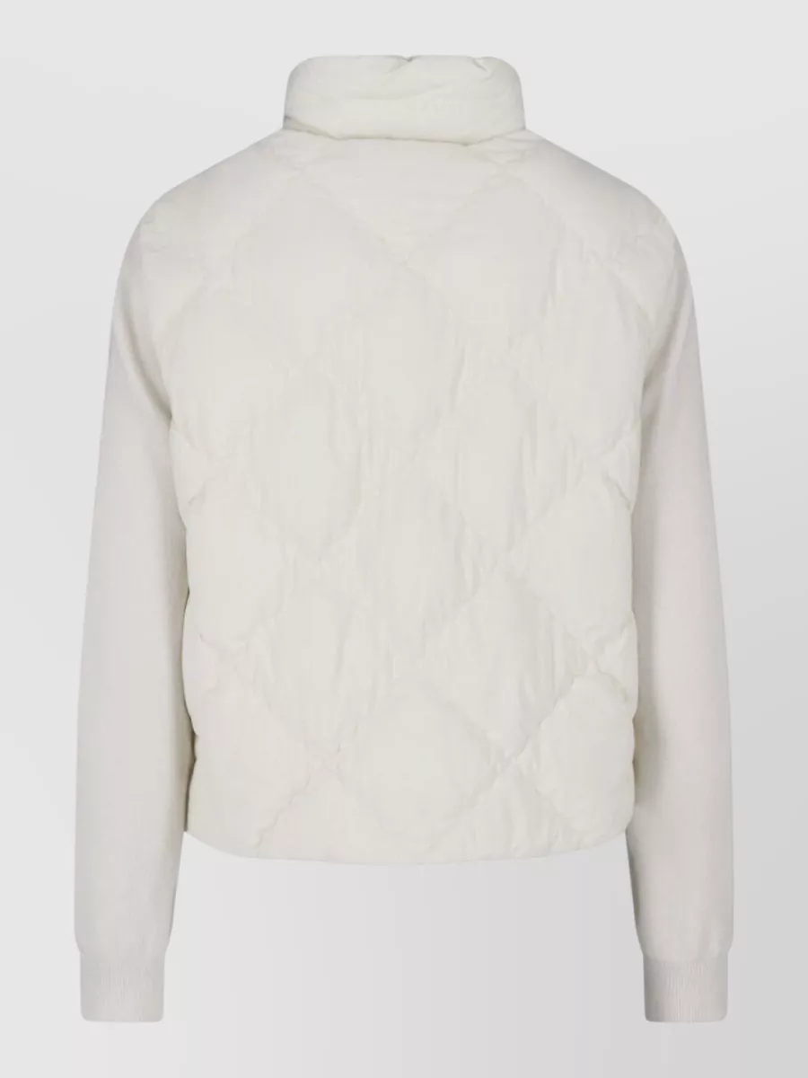 Moncler Quilted High Collar Puffer Jacket