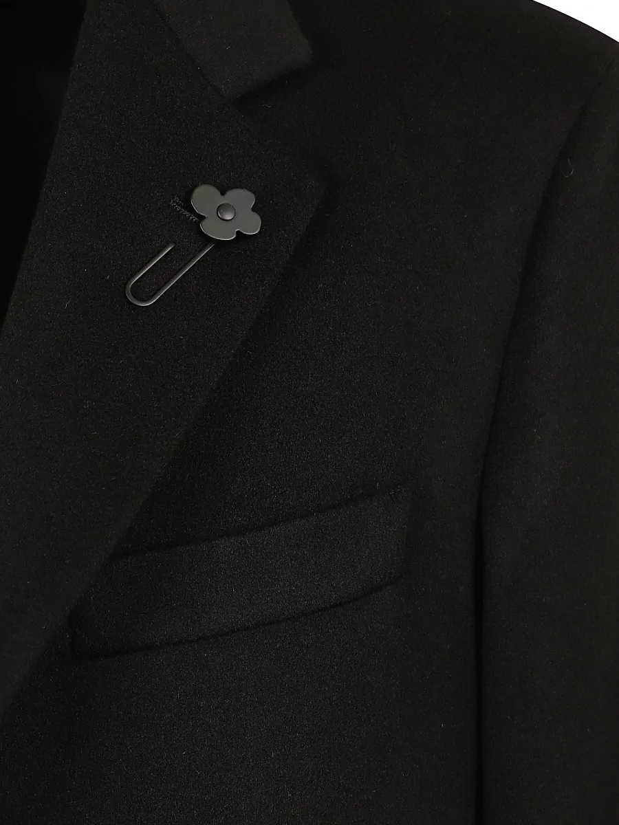 Lardini Cashmere Blend Single Breasted Blazer