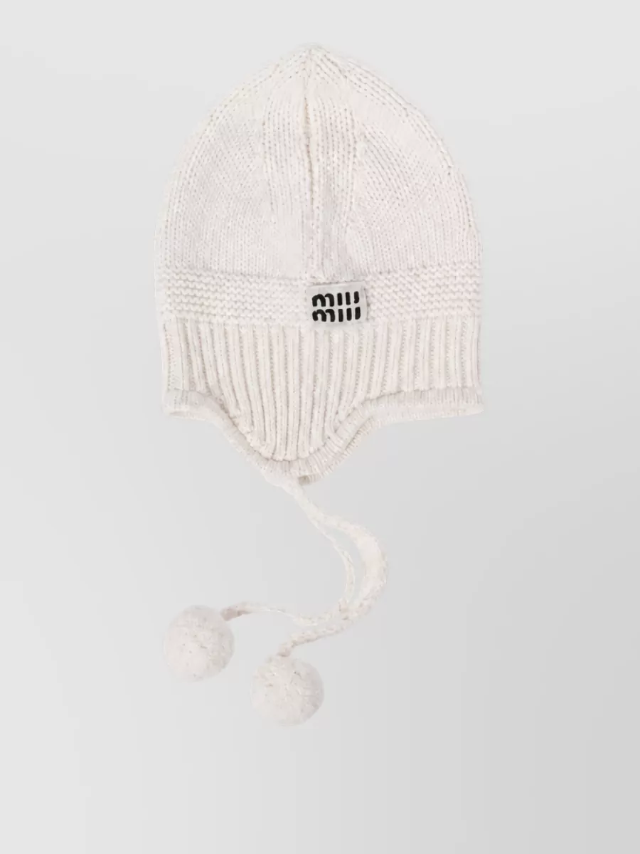 Miu Miu cashmere virgin wool headband