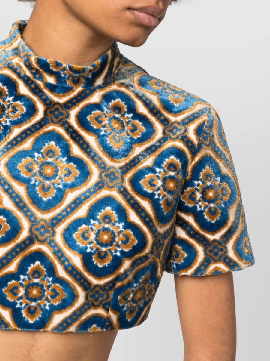 Etro Cropped T-Shirt