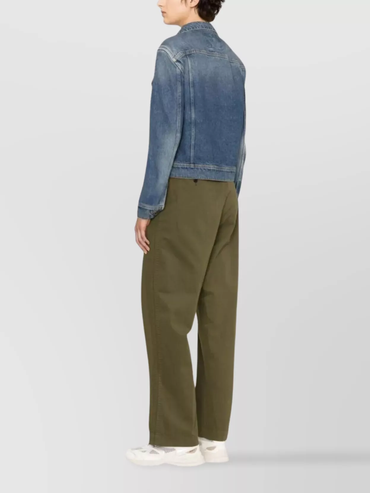 Golden Goose Regular Chest Pockets Denim Jacket In Blue
