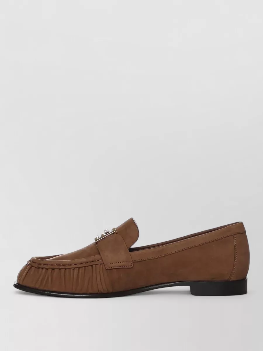 Fendi Suede Loafers