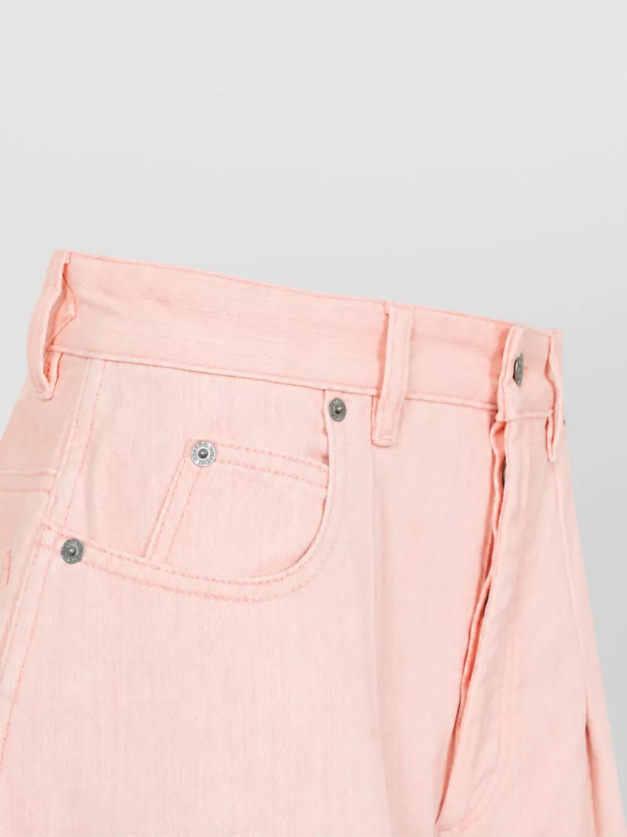 Jacquemus High-Rise Wide-Leg Denim Jeans