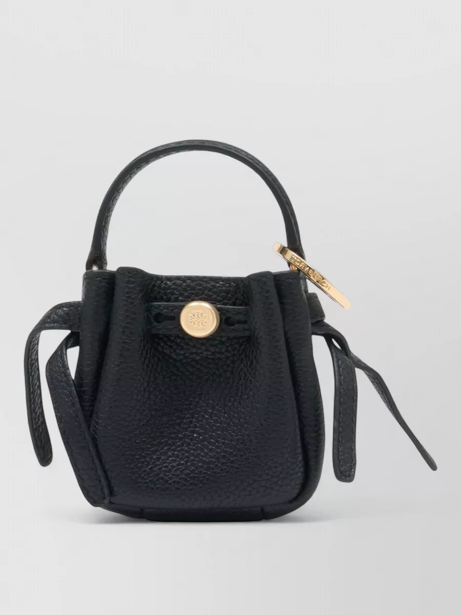 Tory Burch romy mini leather bucket bag