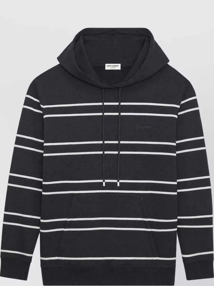 Saint Laurent Striped Hoodie