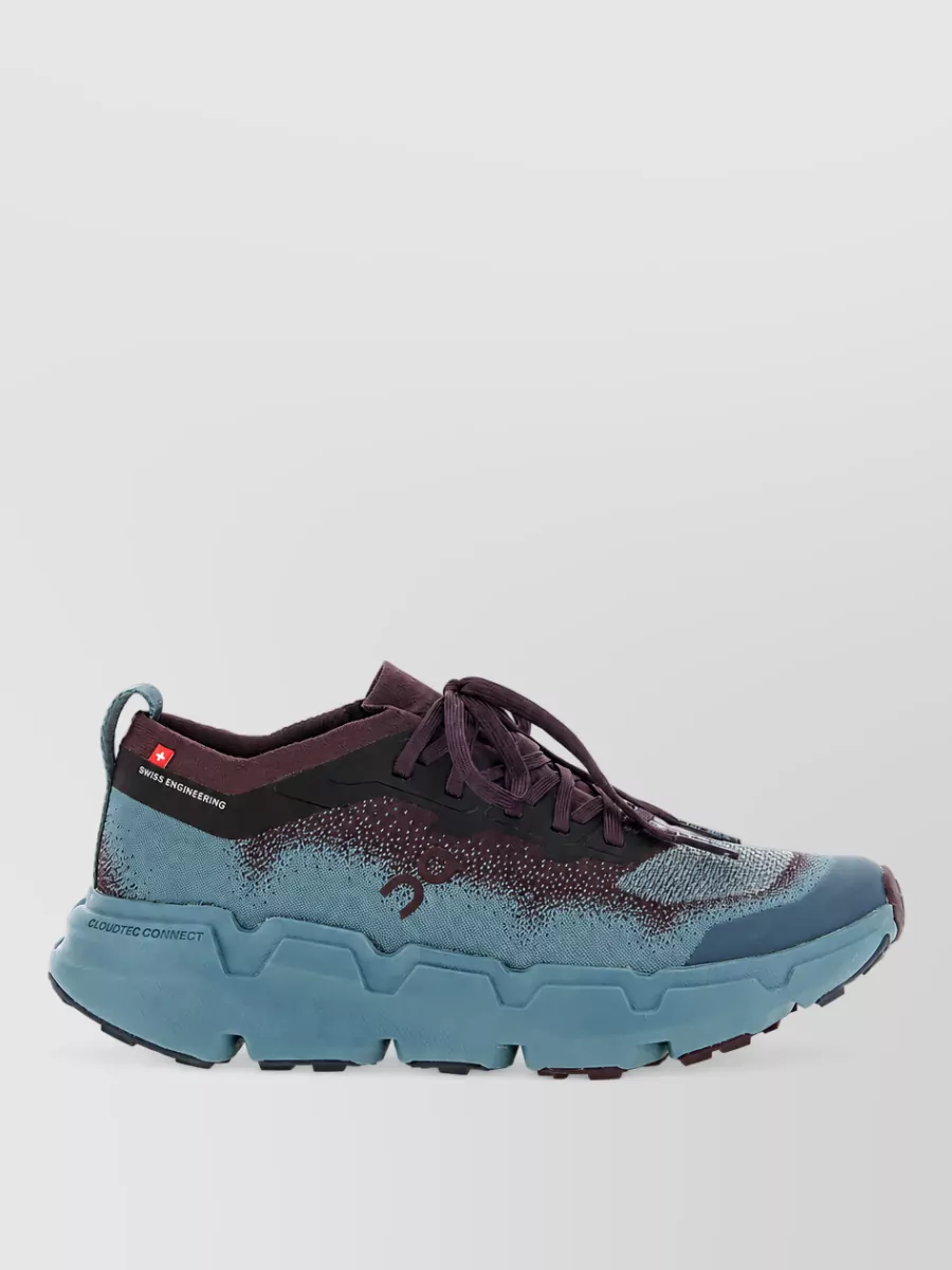On Running Cloudsoma Gradient Knit Lace-Up Sneakers