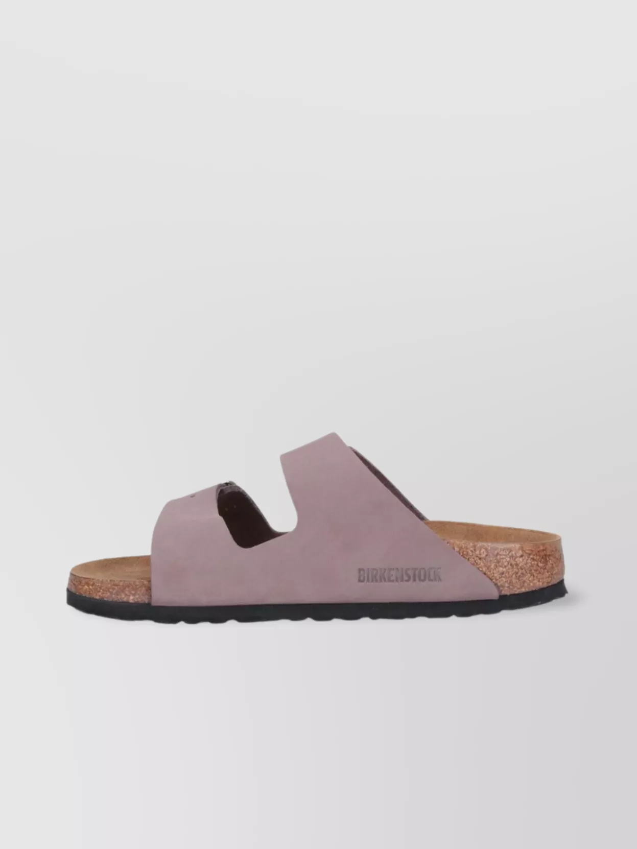 Birkenstock Heel Sandals With Cork Sole And Open Toe