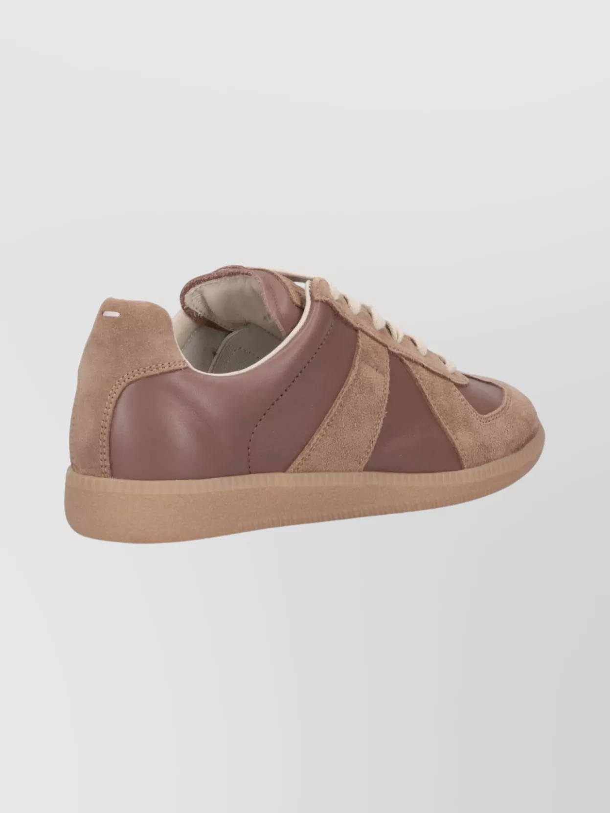 Maison Margiela Contemporary Low Top Sneakers With Contrast Stitching