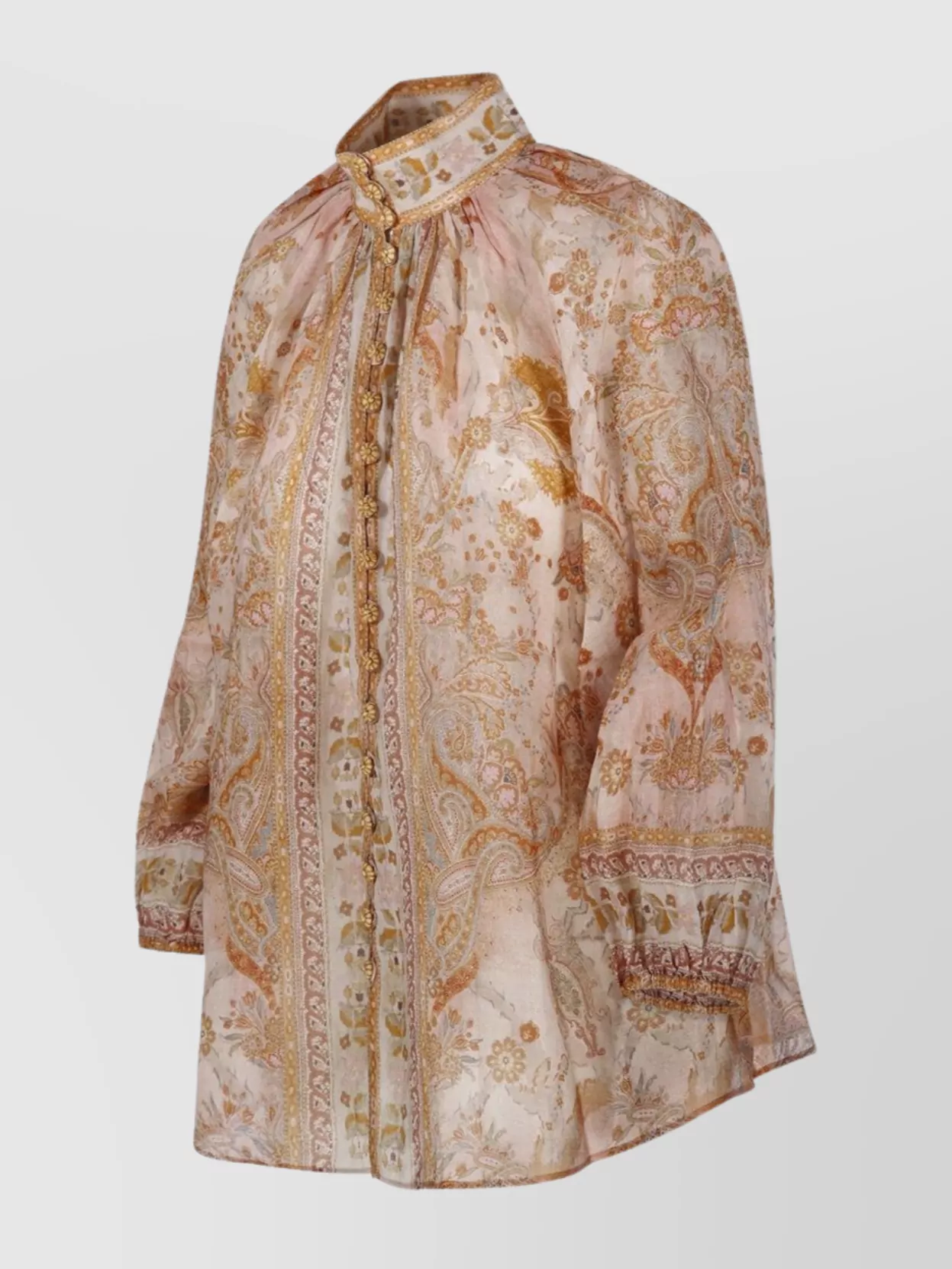 Shop Zimmermann Acacia Print Billow Blouse