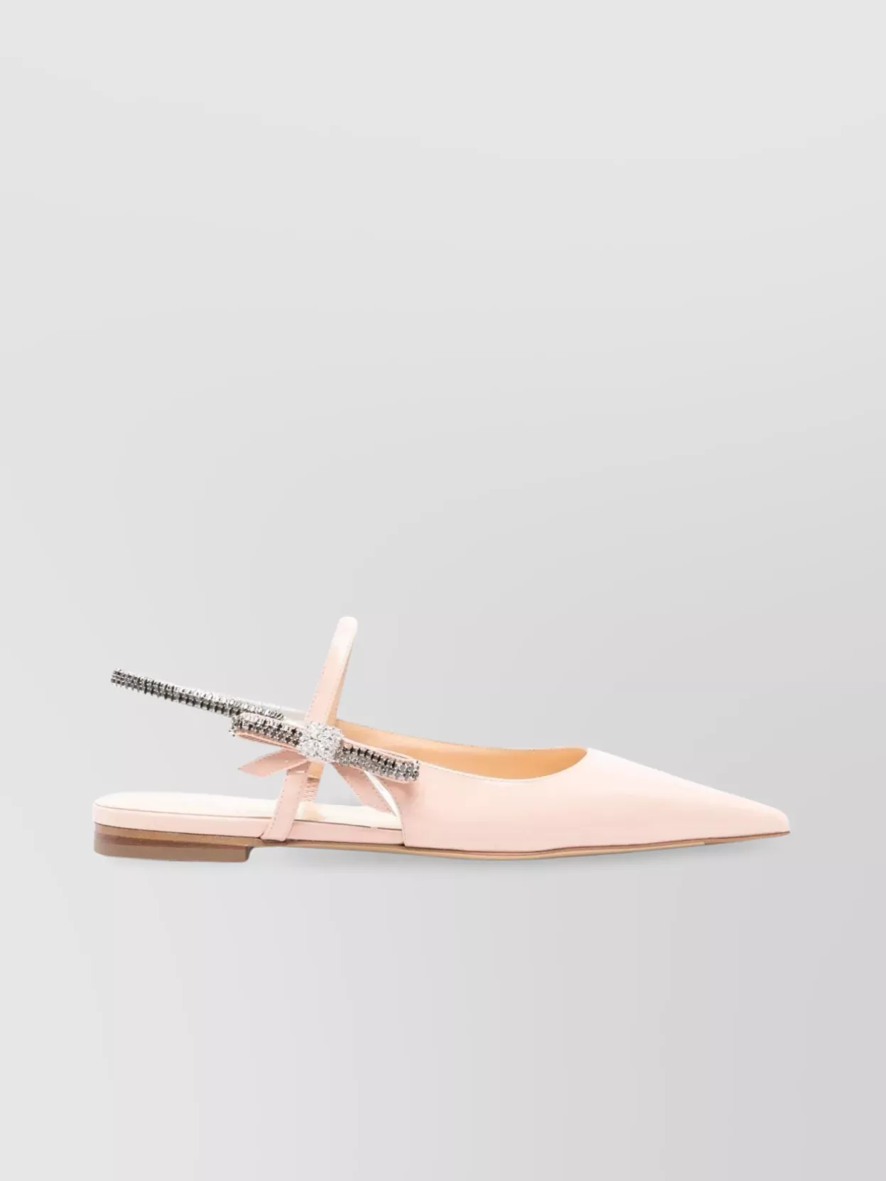 Mach & Mach Crystal Cube Slingback Flats 10Mm