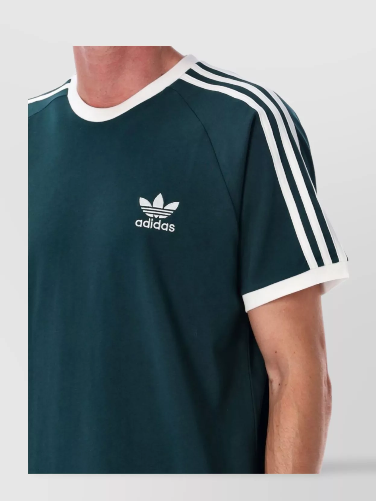 Adidas Originals Slim Fit Retro Inspired Cotton T-Shirt