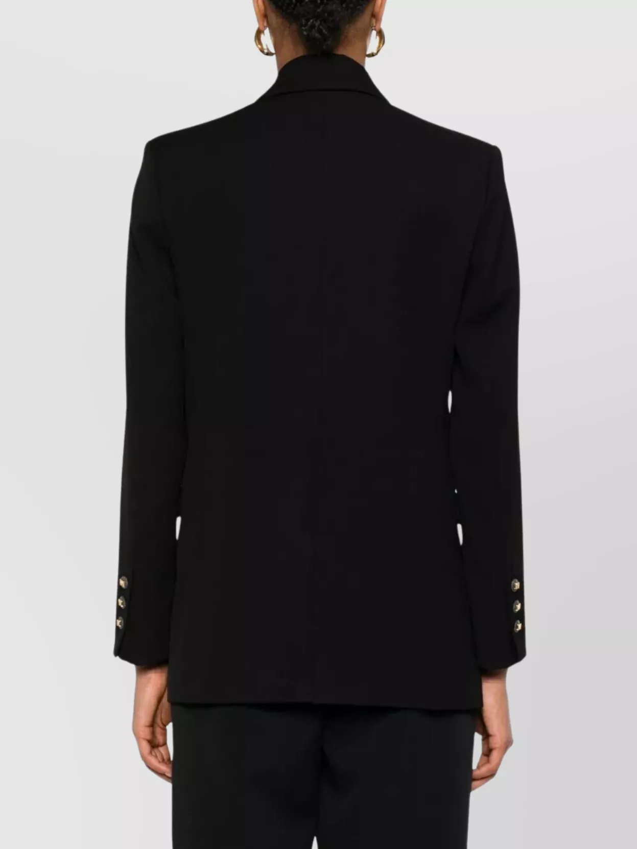 Elisabetta Franchi Gabardine Blazer Breast Pocket