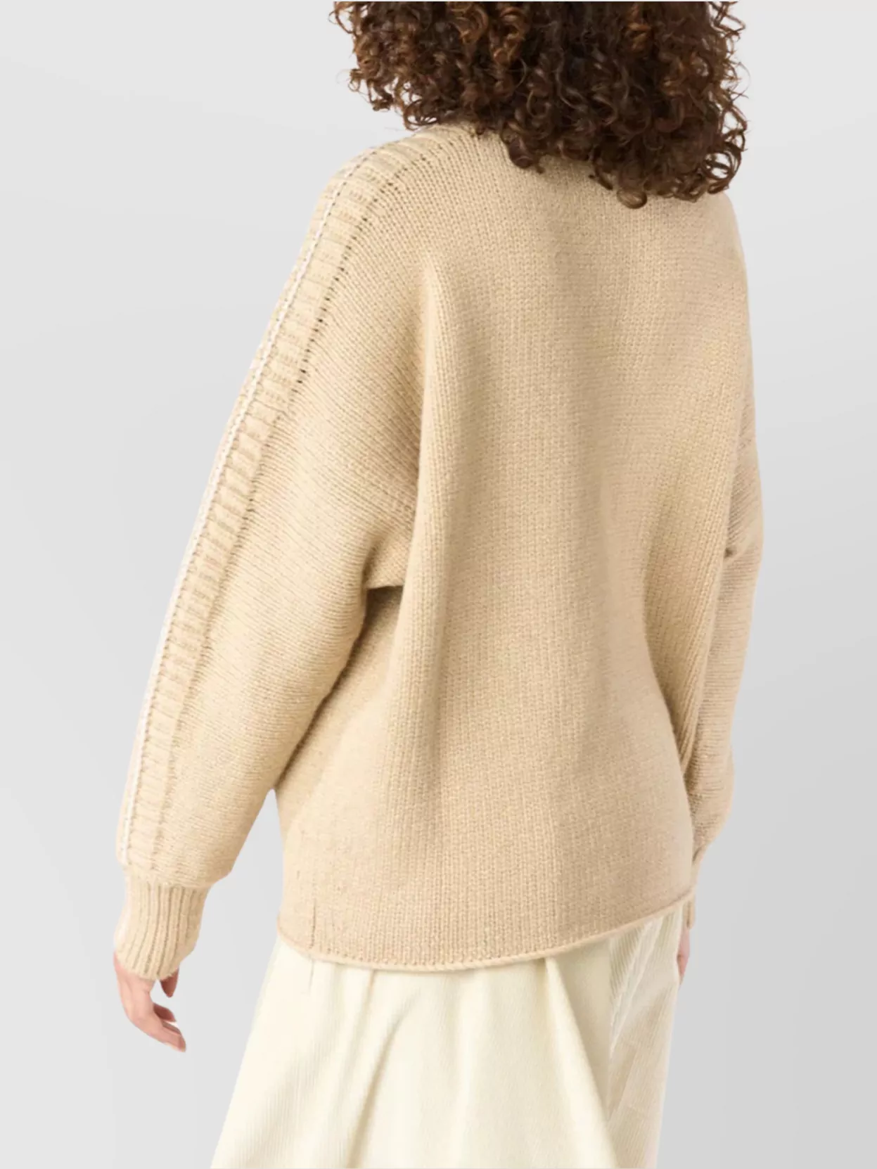 Malo Textured Knit Turtleneck Sweater With Long Sleeves