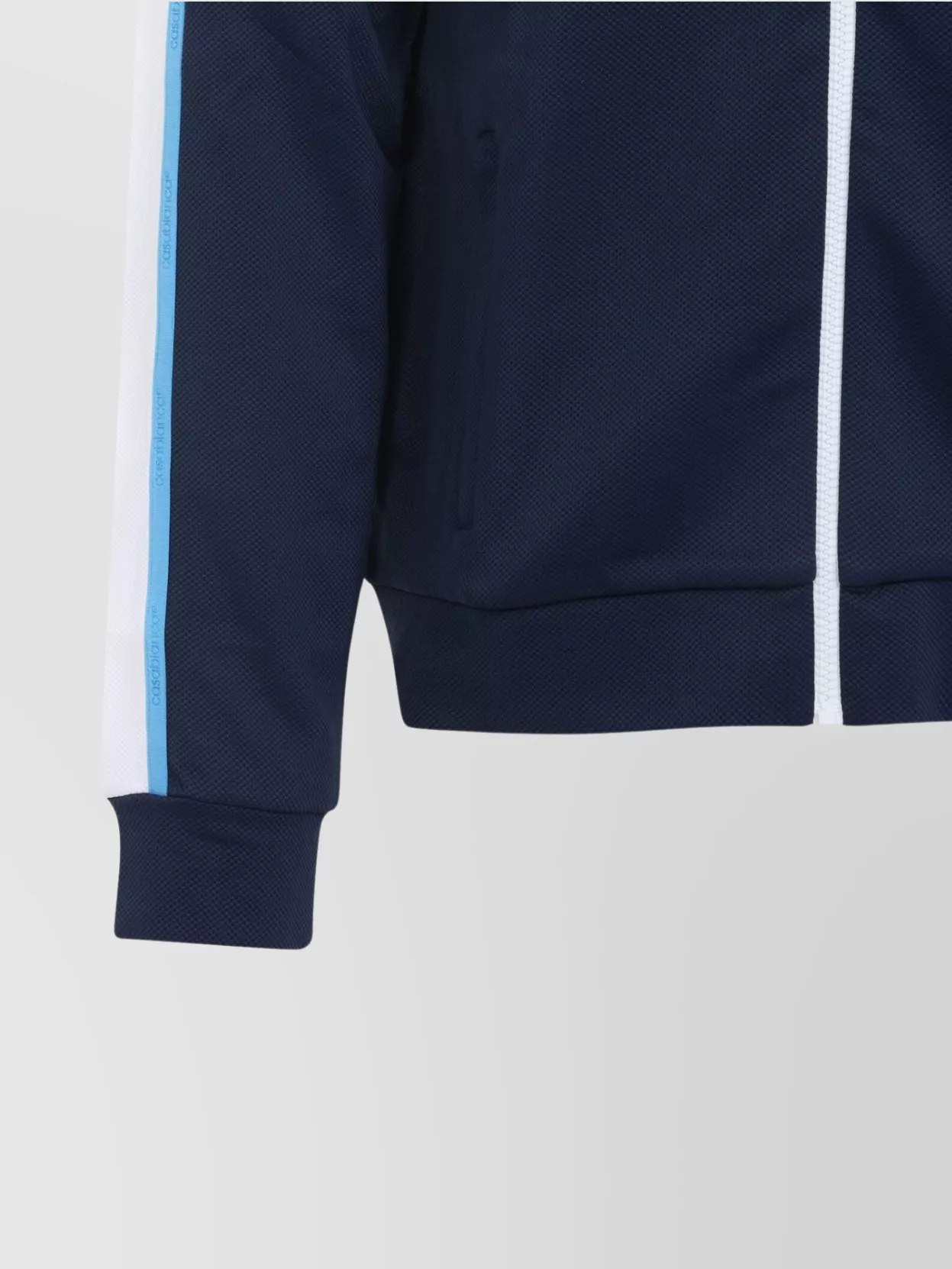Casablanca Ribbed Collar Side Pockets Track Jacket