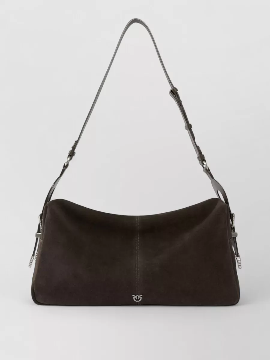 Pinko Love Bag Leather Shoulder Bag