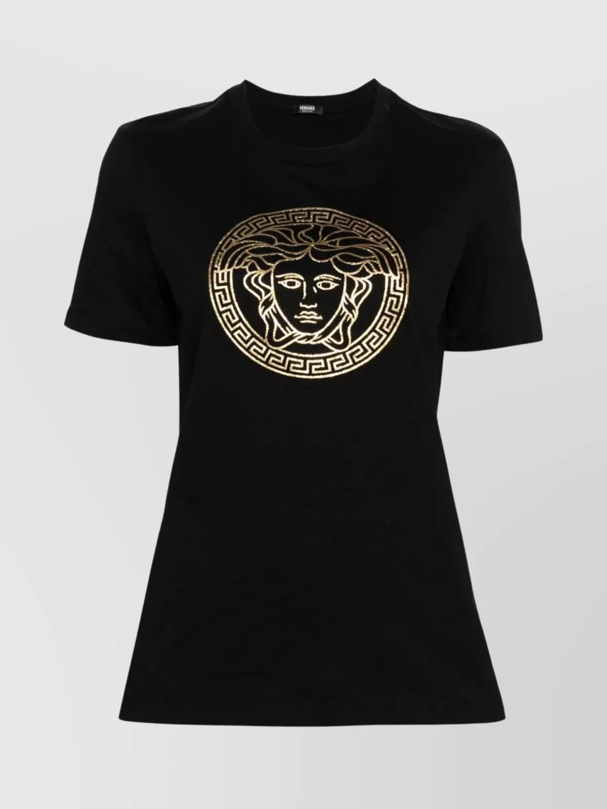 Shop Versace Mythical Graphic Print Crewneck T-shirt