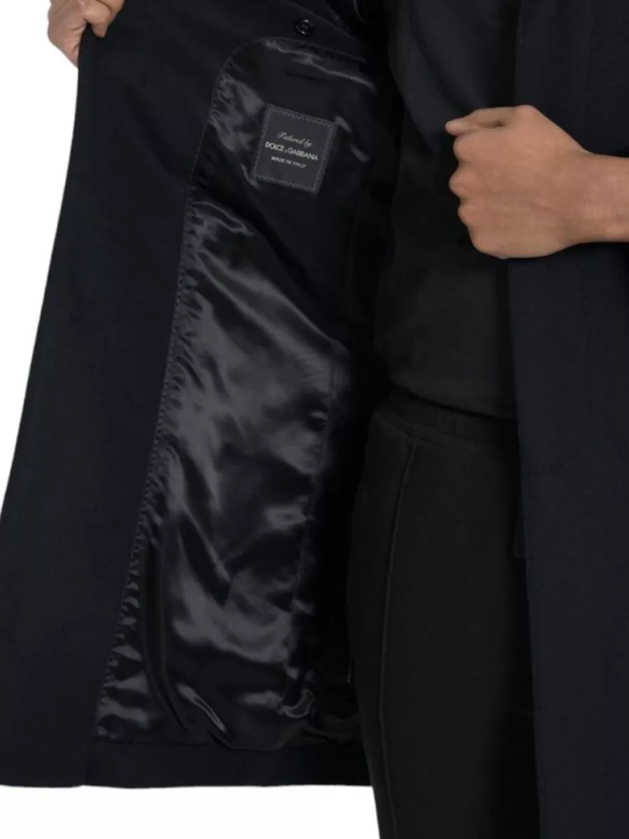 Dolce&Gabbana Cashmere Single-Breasted Coat