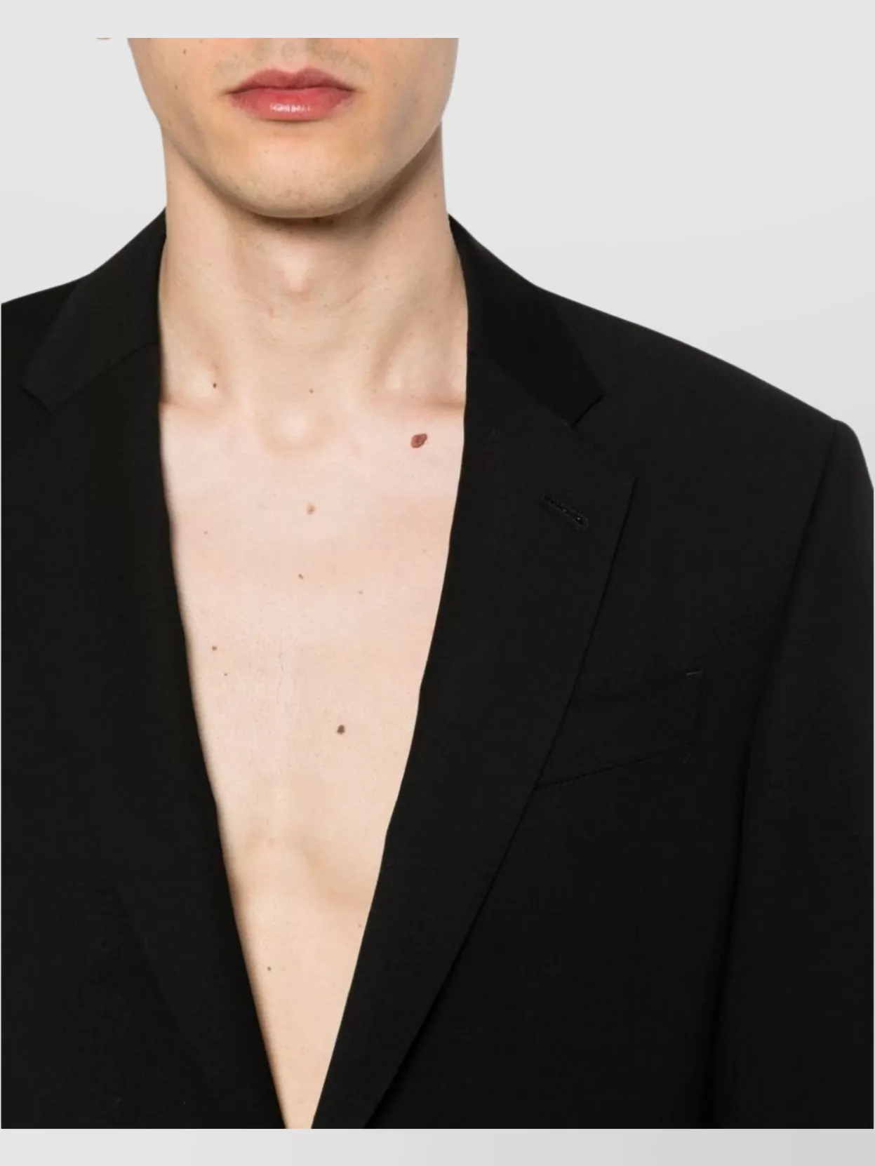 Giorgio Armani Tailored Suit With Notched Lapels And Vents