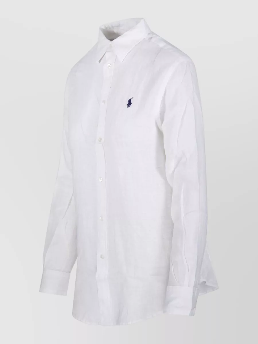 Ralph Lauren Long Sleeve Shirt Button Front Design