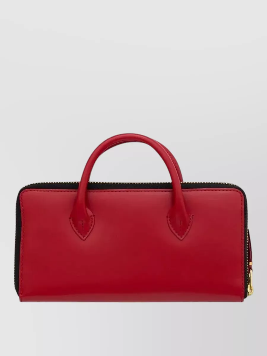 Comme Des Garçons Rectangular Purse Top Handles Design