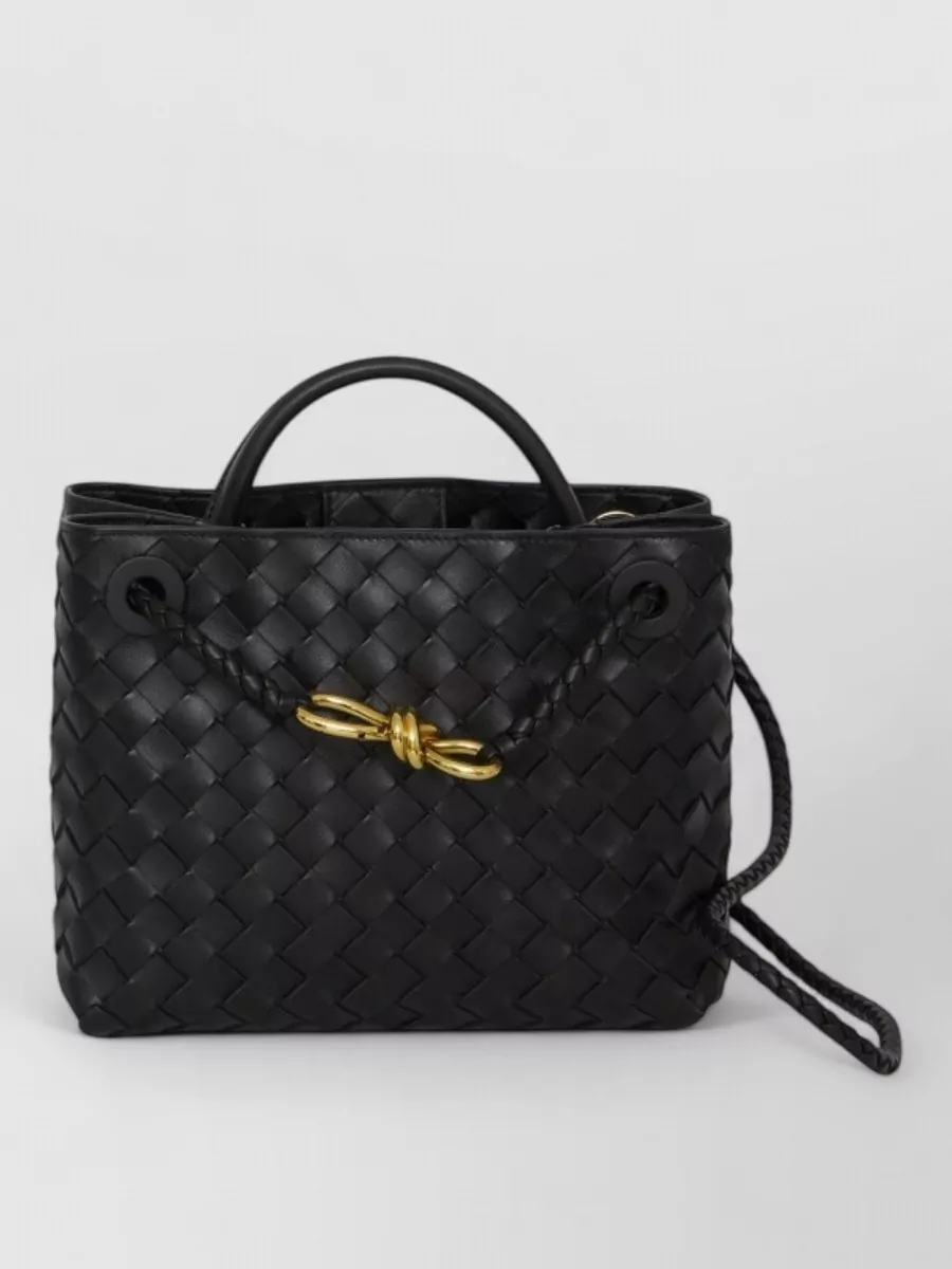 Bottega Veneta andiamo small leather tote bag