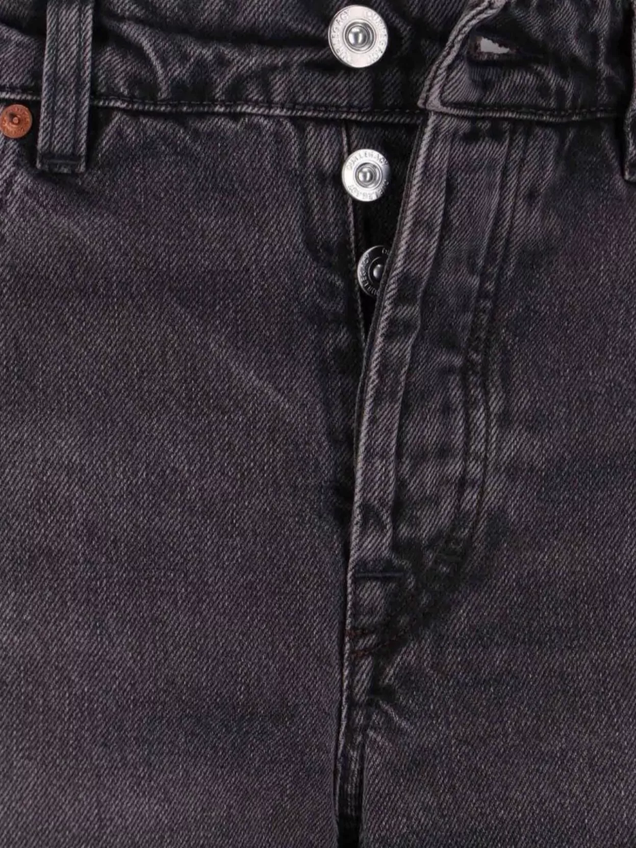 Our Legacy Wide Leg Trousers Five-pocket Style In Gray