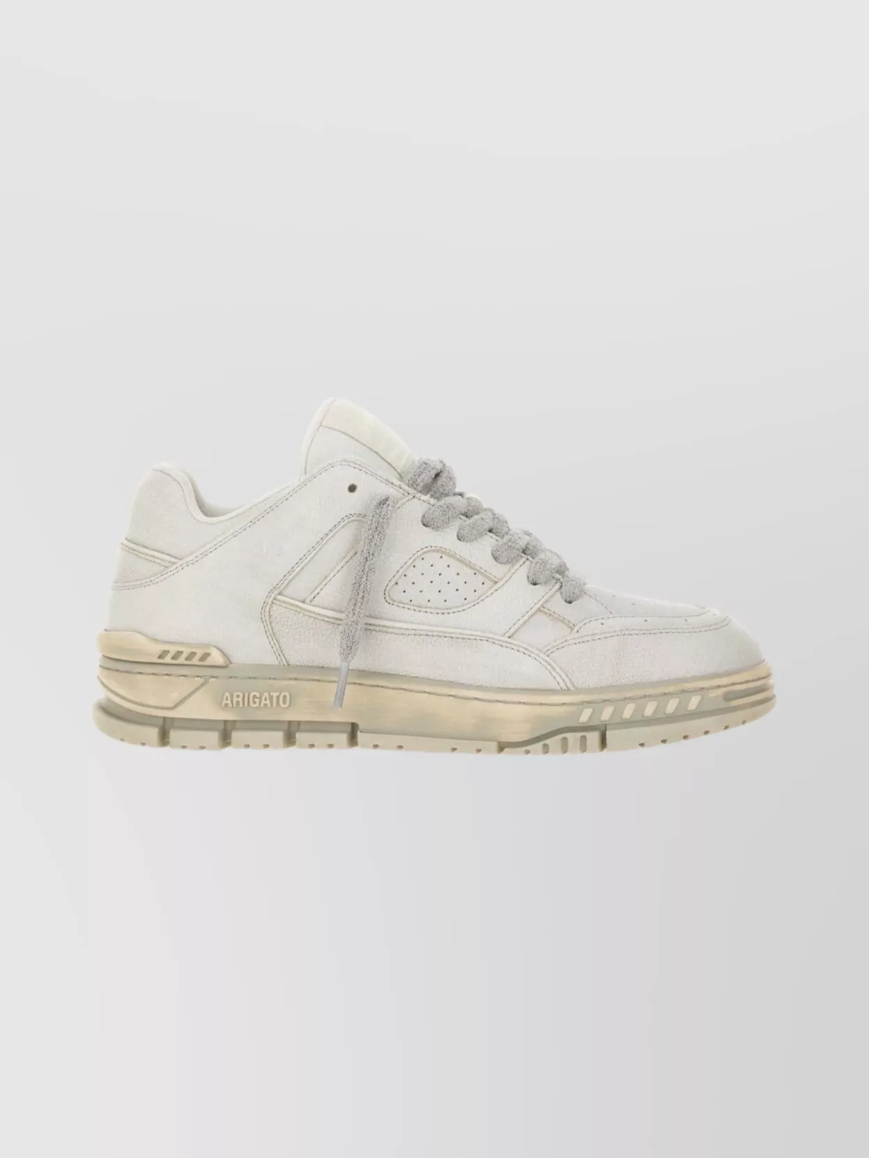 Axel Arigato Round Toe Sneakers Featuring Perforated Design