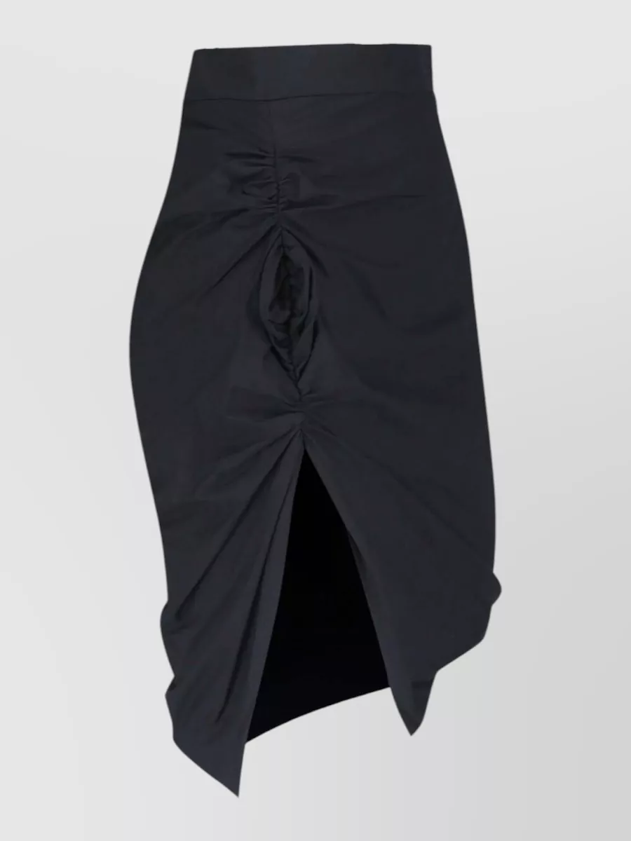 Vivienne Westwood cotton asymmetric mini skirt