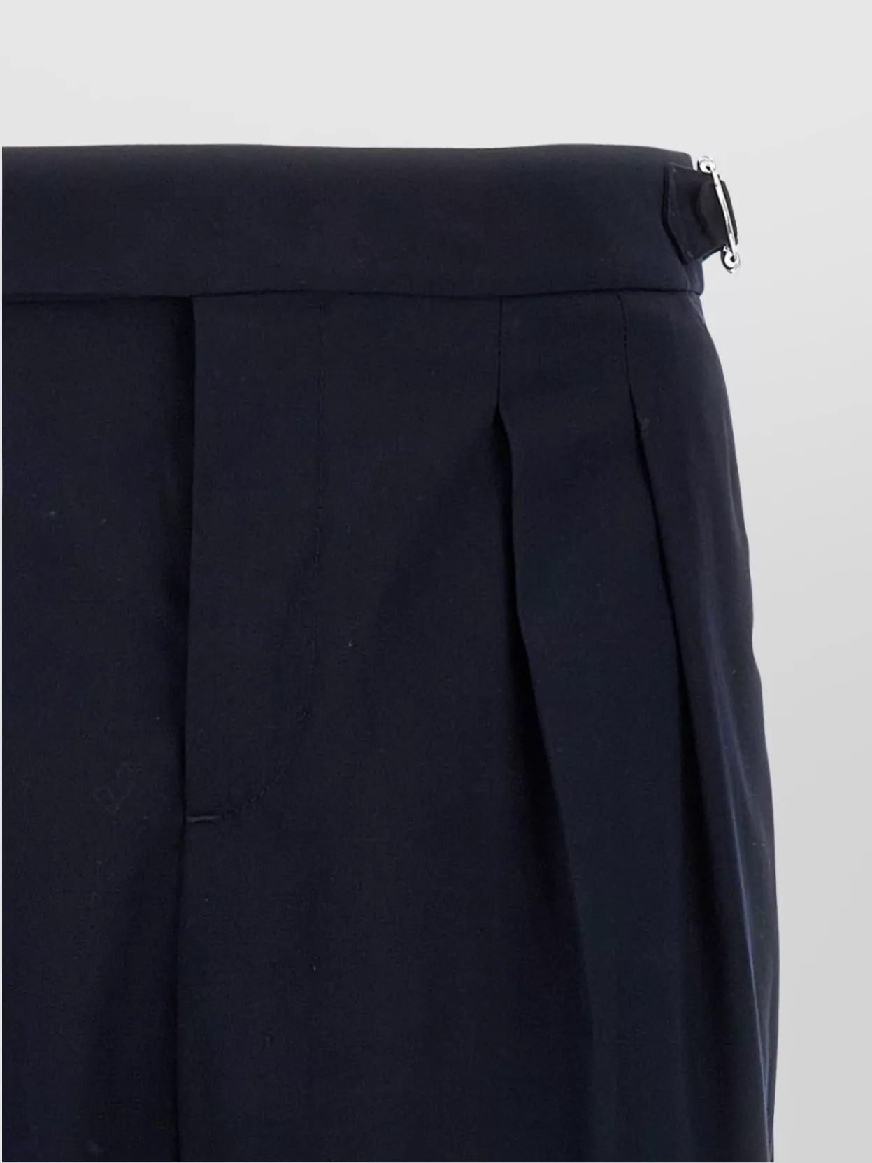 Brunello Cucinelli Tailored Trousers With Pleats And Button Detailing