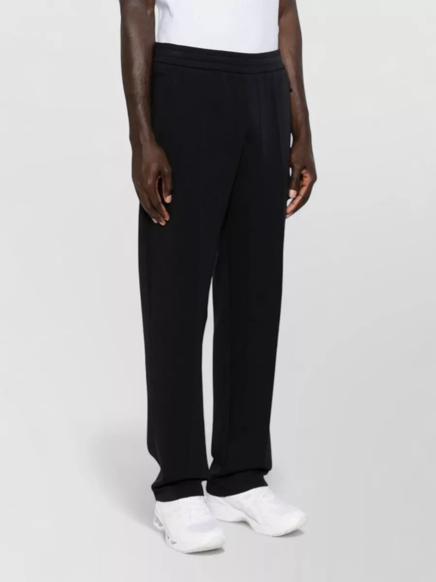 Emporio Armani Regular-Fit Straight-Leg Track Pants