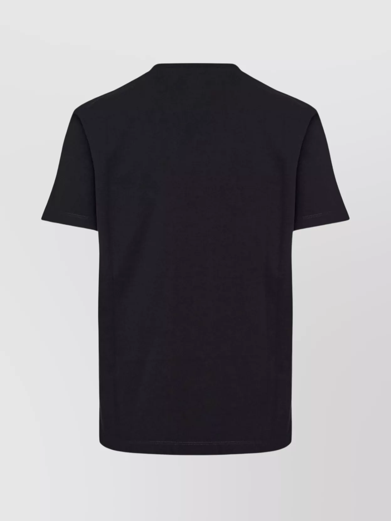 Dsquared2 Short Sleeve Crew Neck T-shirt Design In Black