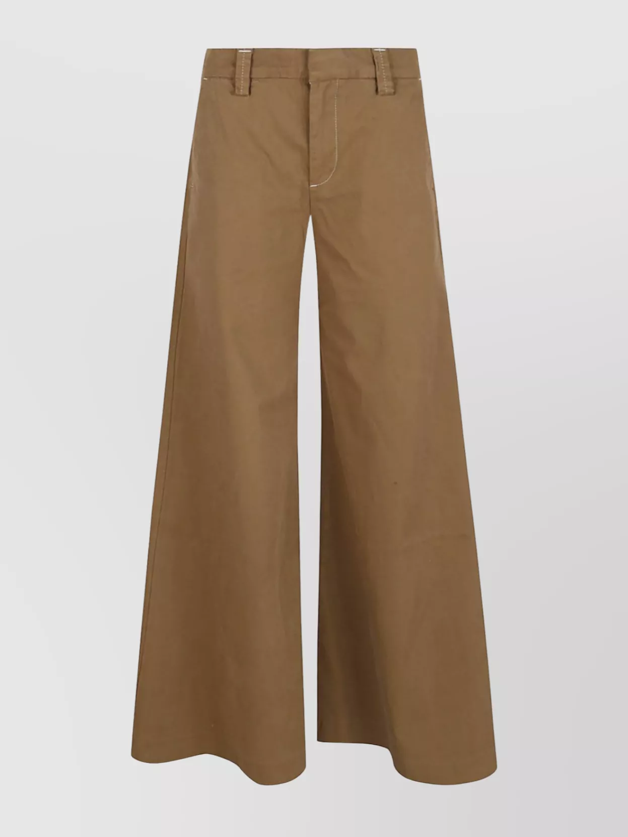 7 For All Mankind - wide leg cotton jeans trouser