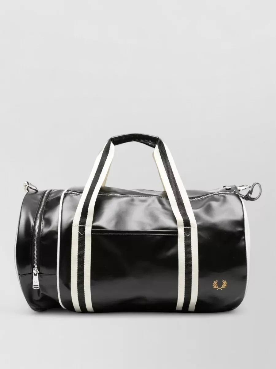 Fred Perry barrel shoulder bag