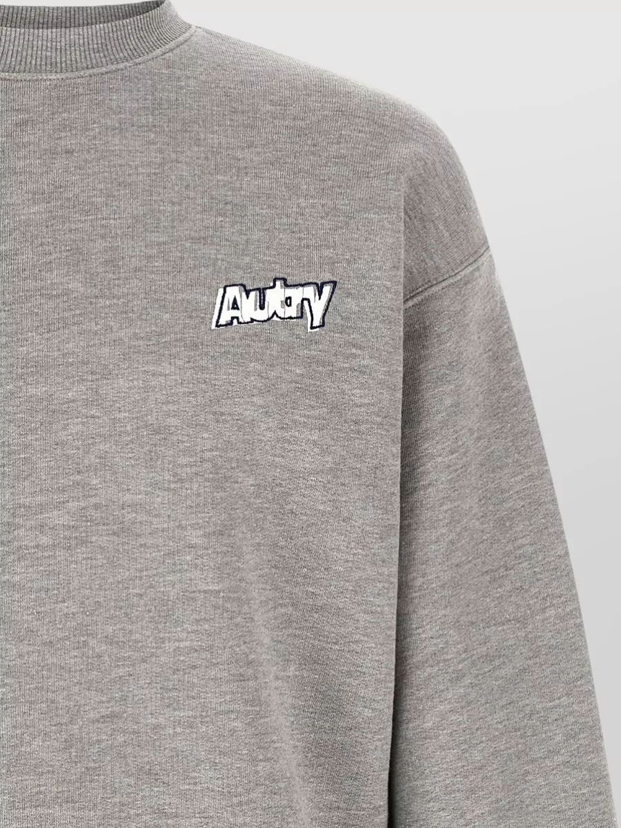 Autry Ribbed Crewneck Sweatshirt