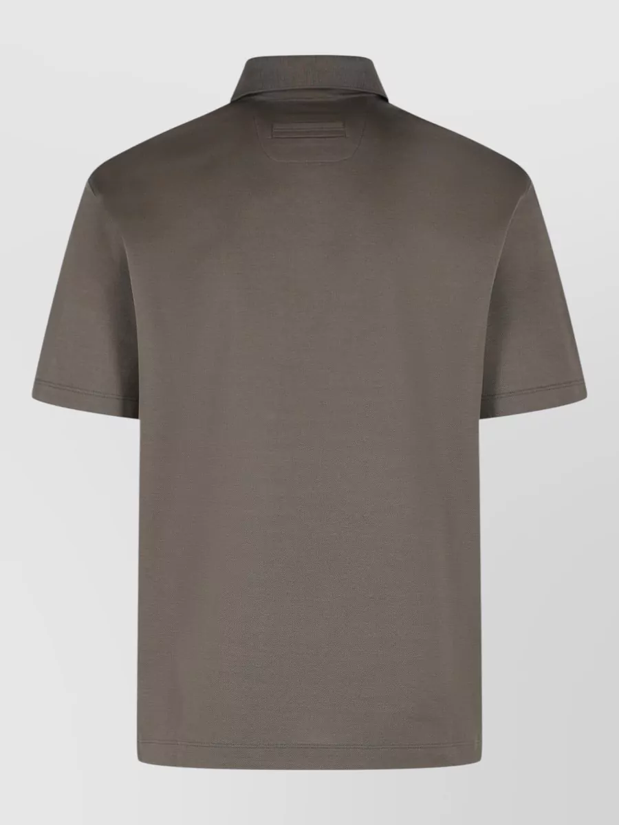 Zegna Cotton Polo Shirt