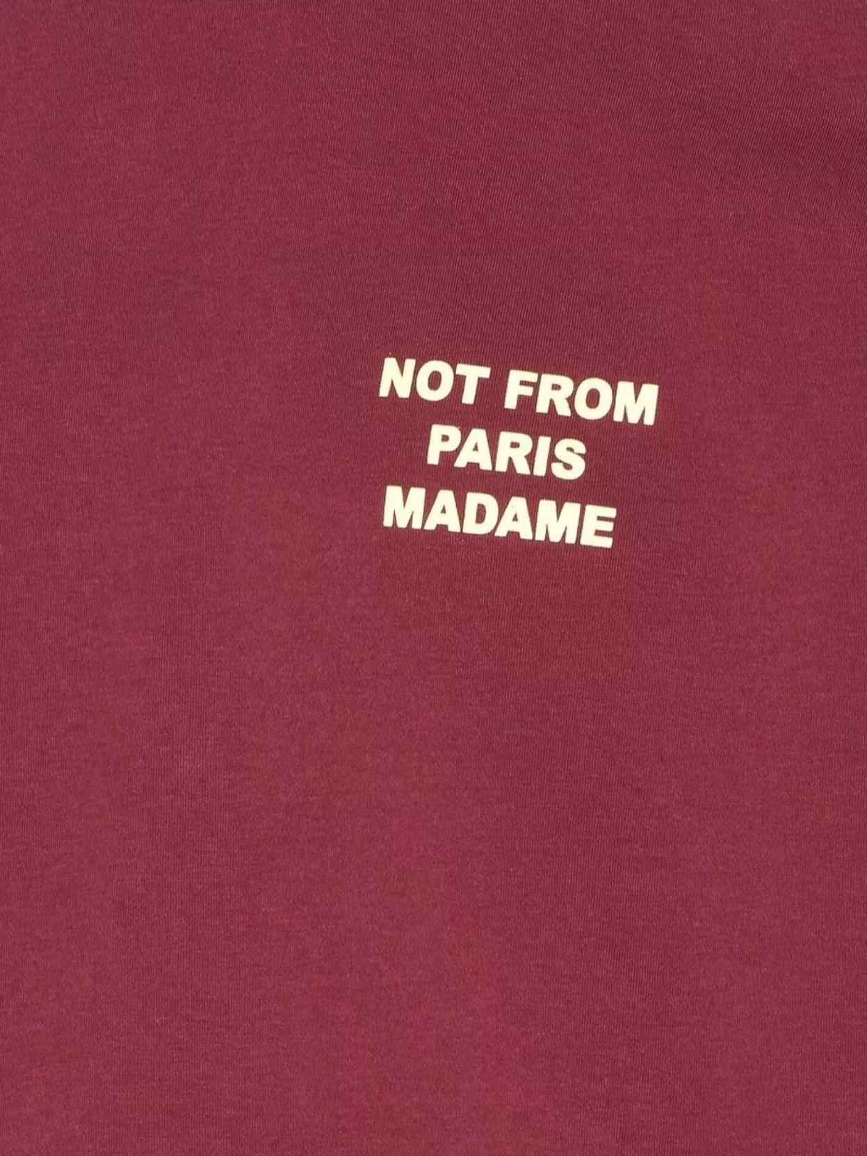 Drôle De Monsieur Crewneck Graphic Print T-Shirt