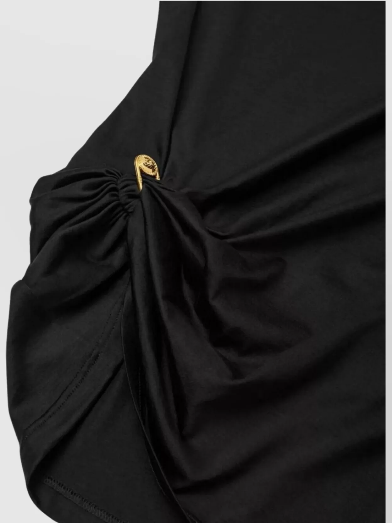 Versace Safety Pin Draped T-Shirt