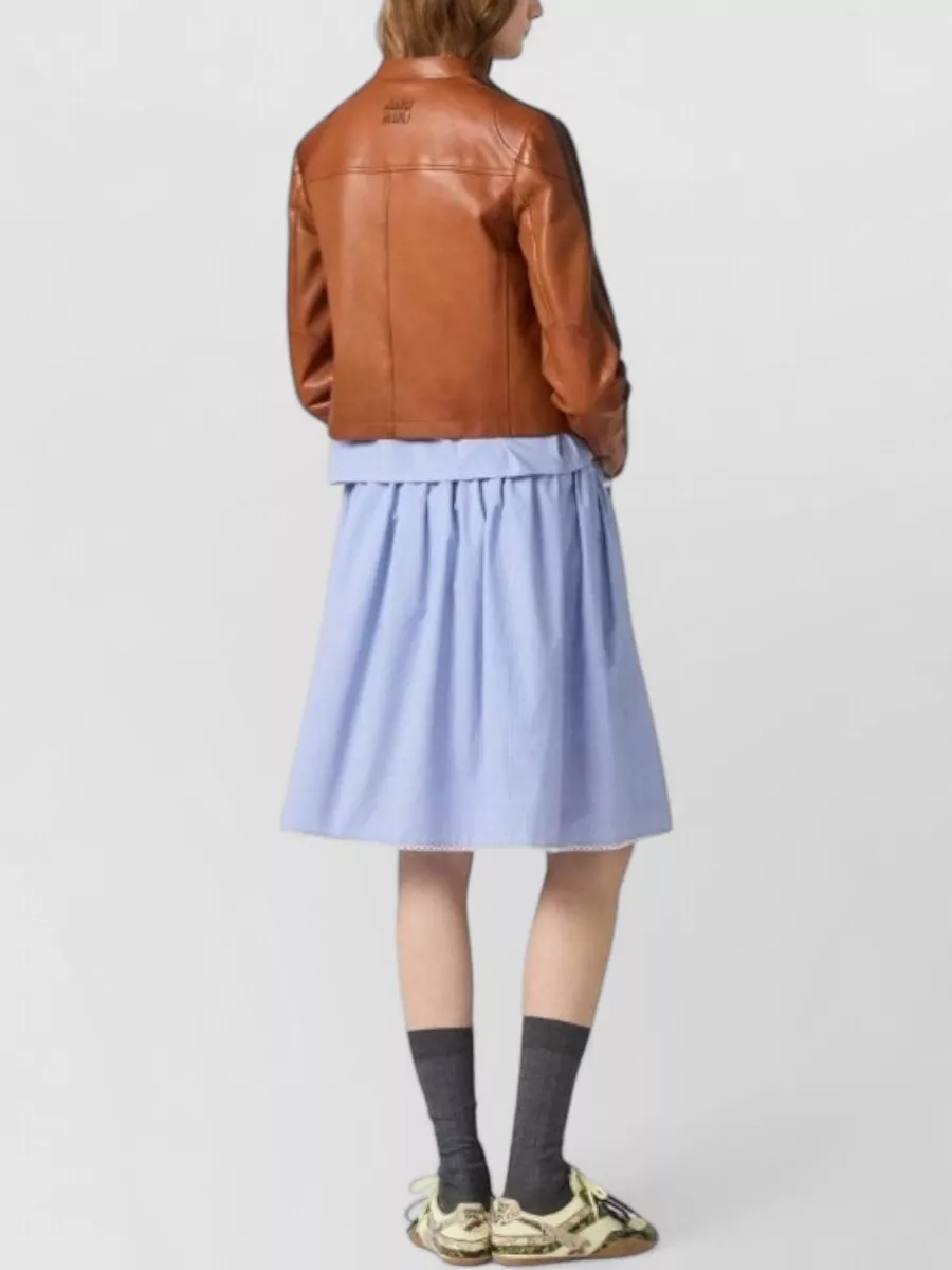 Miu Miu Leather Jacket