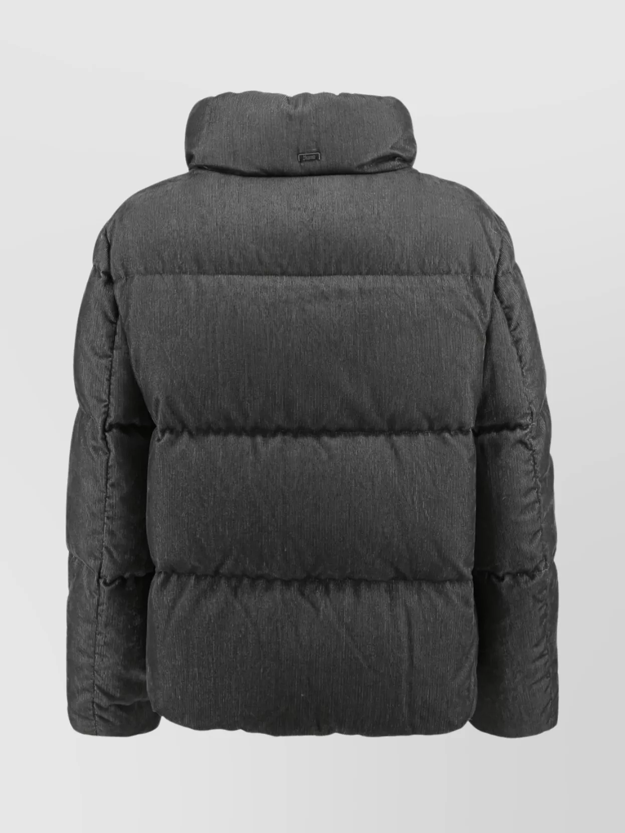 Herno High Collar Padded Jacket Lurex Highlights