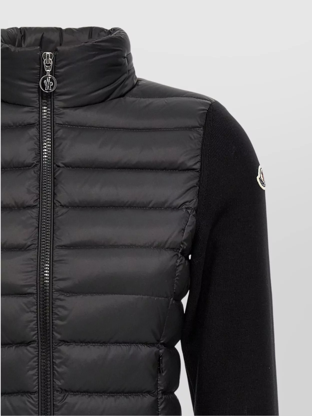 Moncler Quilted Zip-up Cardigan