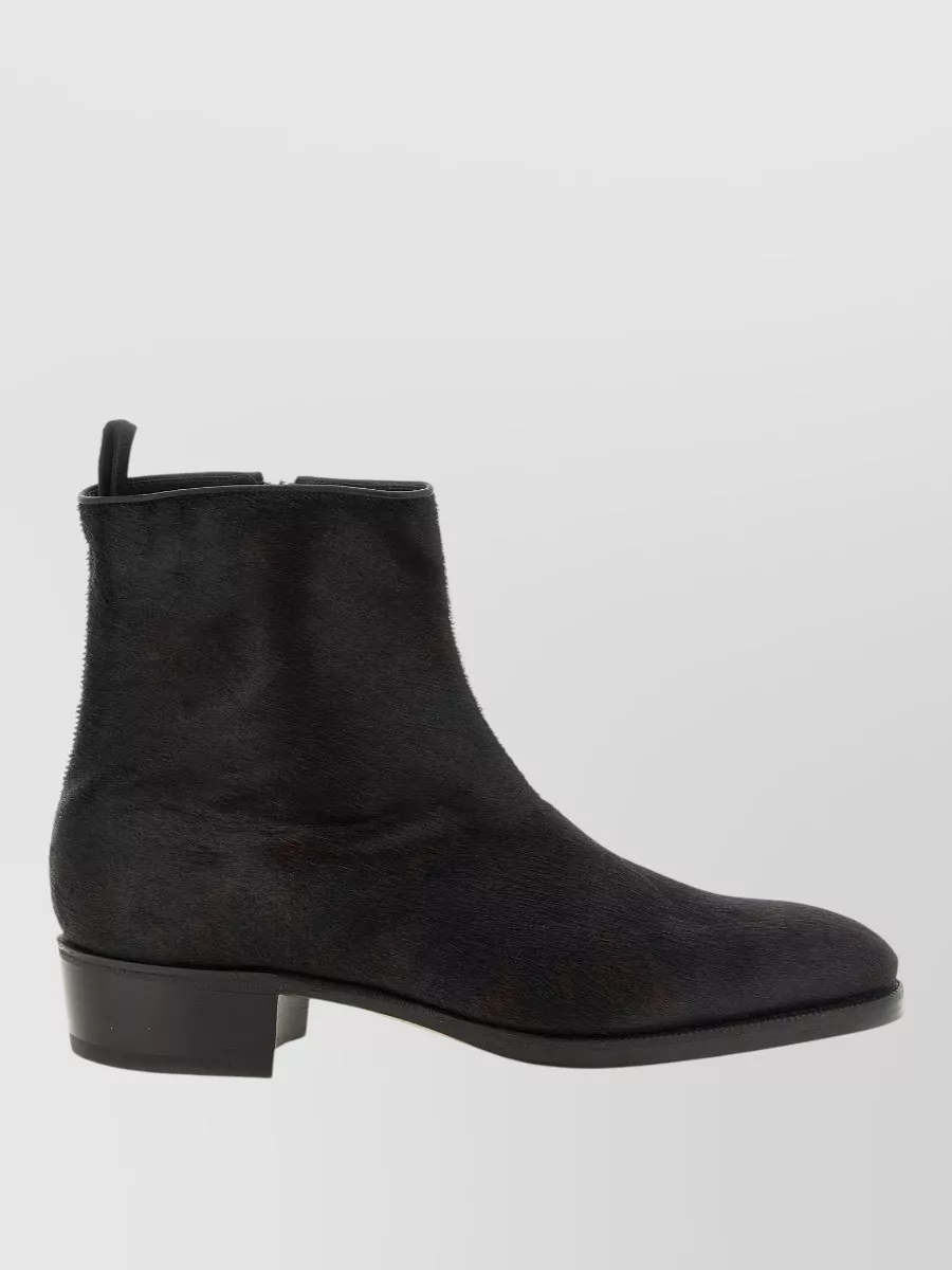 John Lobb Leather Ankle Boots