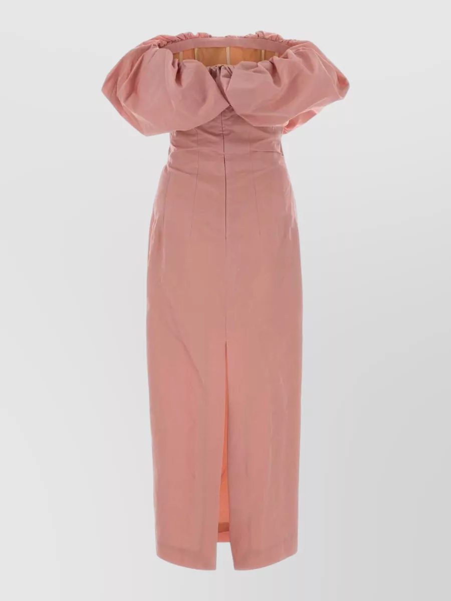 Magda Butrym pink midi dress