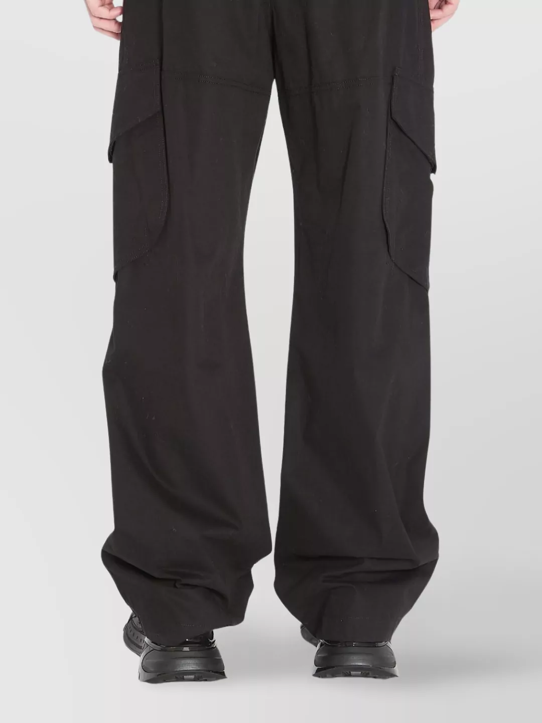 Dolce&Gabbana Adjustable Waistband Cargo Pants With Drawstring