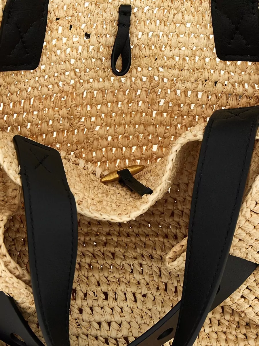 Loewe Raffia Mini Beach Bag