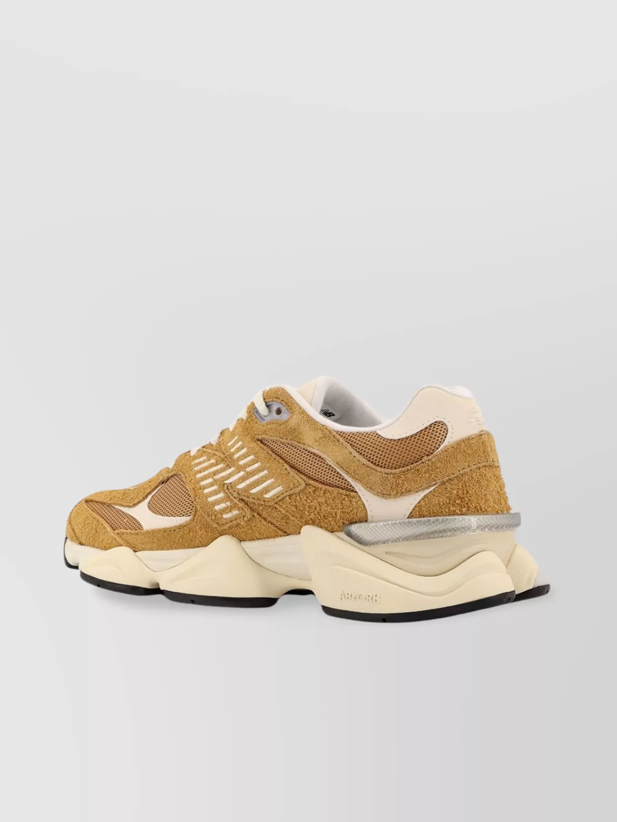 New Balance Sneakers Logo Embroidered Leather Accents