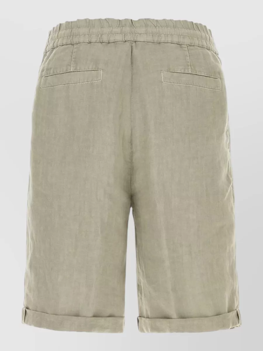 Brunello Cucinelli Linen Chino Shorts
