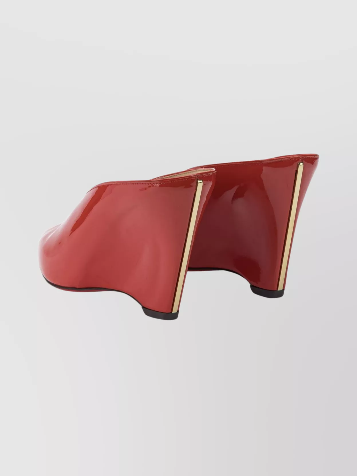 Ferragamo Stylish Peep Toe Wedge Heel Shoes