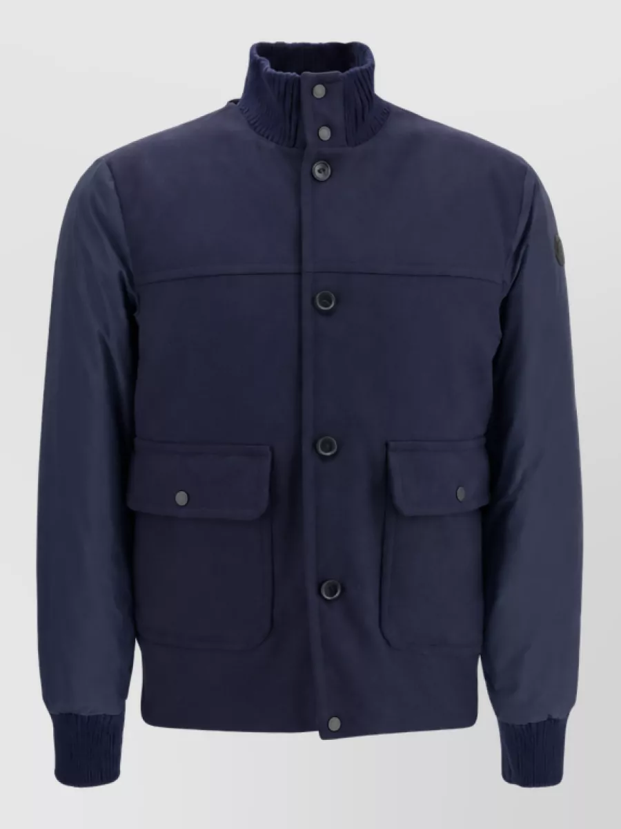 Moncler wool cashmere padded jacket